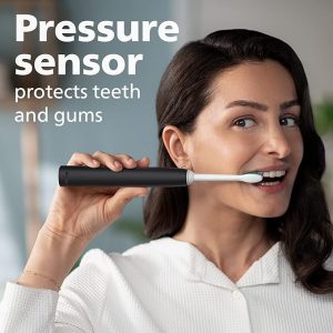 Philips Sonicare 4100 Electric Toothbrush – Advanced Oral Care in a Sleek Black Finish