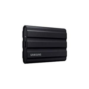 Samsung T7 Shield 1TB, up to 1050MB/s, USB 3.2 Gen2, Rugged, IP65 Rated, for Photographers, Content Creators and Gaming, Portable External Solid State Drive (MU-PE1T0S/AM, 2022), Black