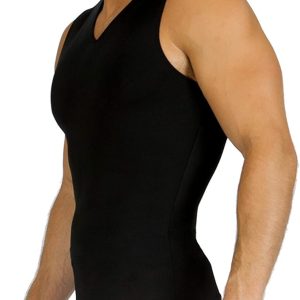 Insta Slim Men’s V-Neck Compression Shirt 💪 – Confidence Built into Every Seam