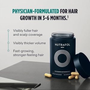 Nutrafol Men’s Hair Growth Supplement 🧔  Strength Starts From Within