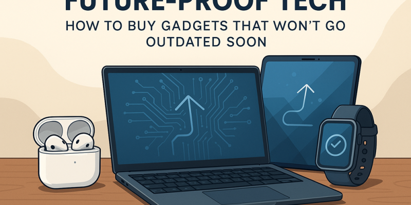 Future-Proof Tech: How to Buy Gadgets That Won’t Go Outdated Soon