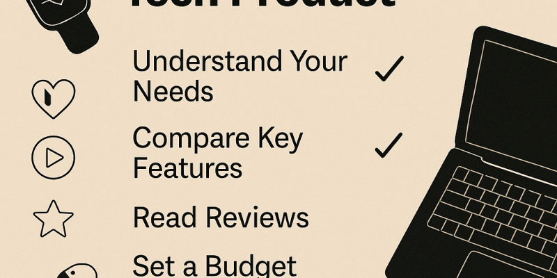 Smart Tech Shopping: How to Choose the Right Product Without Regret